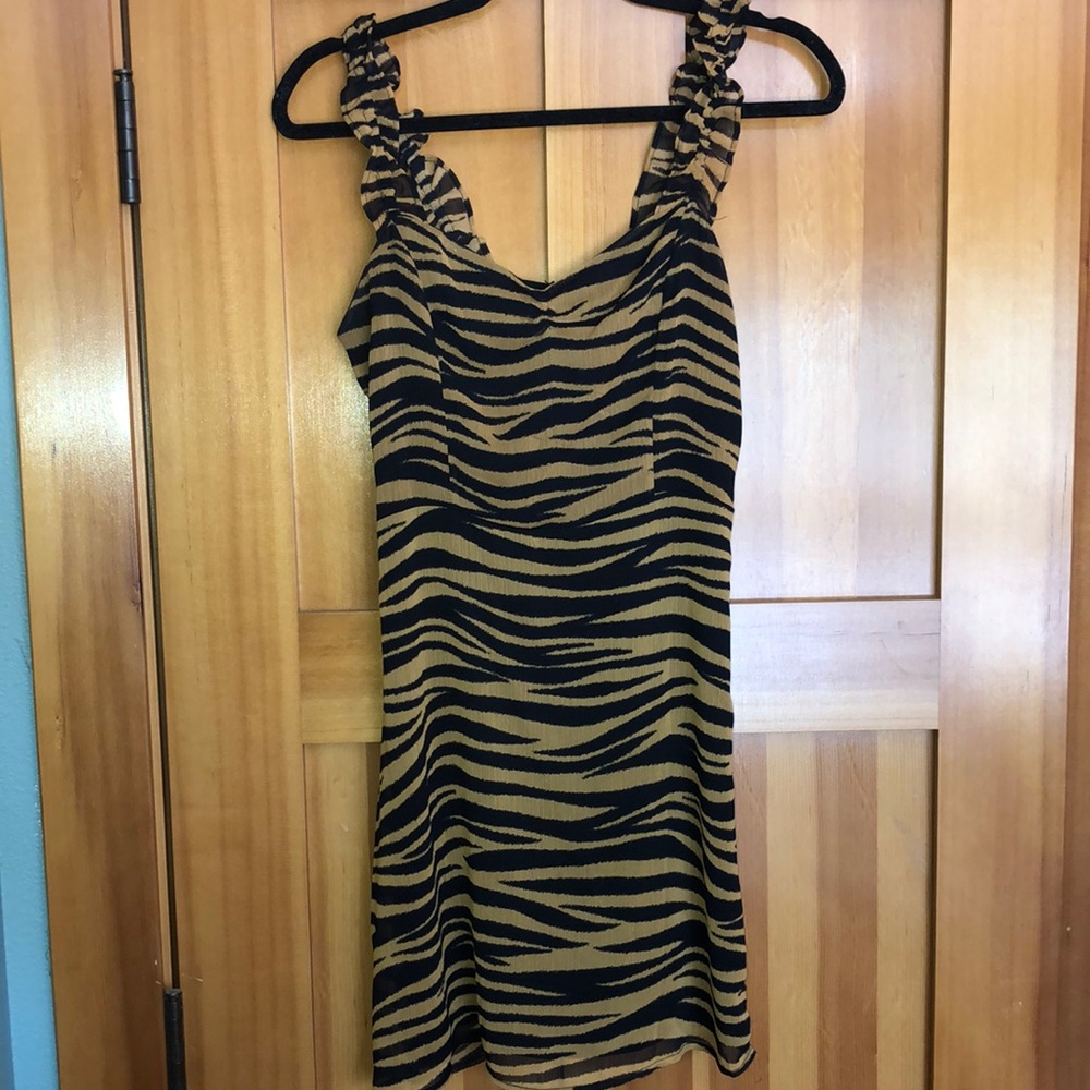 Nordstrom tiger print dress!!
